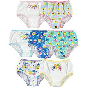 Baby Shark Girls' Underwear Multipacks – 7 pack - Everything Kids & More