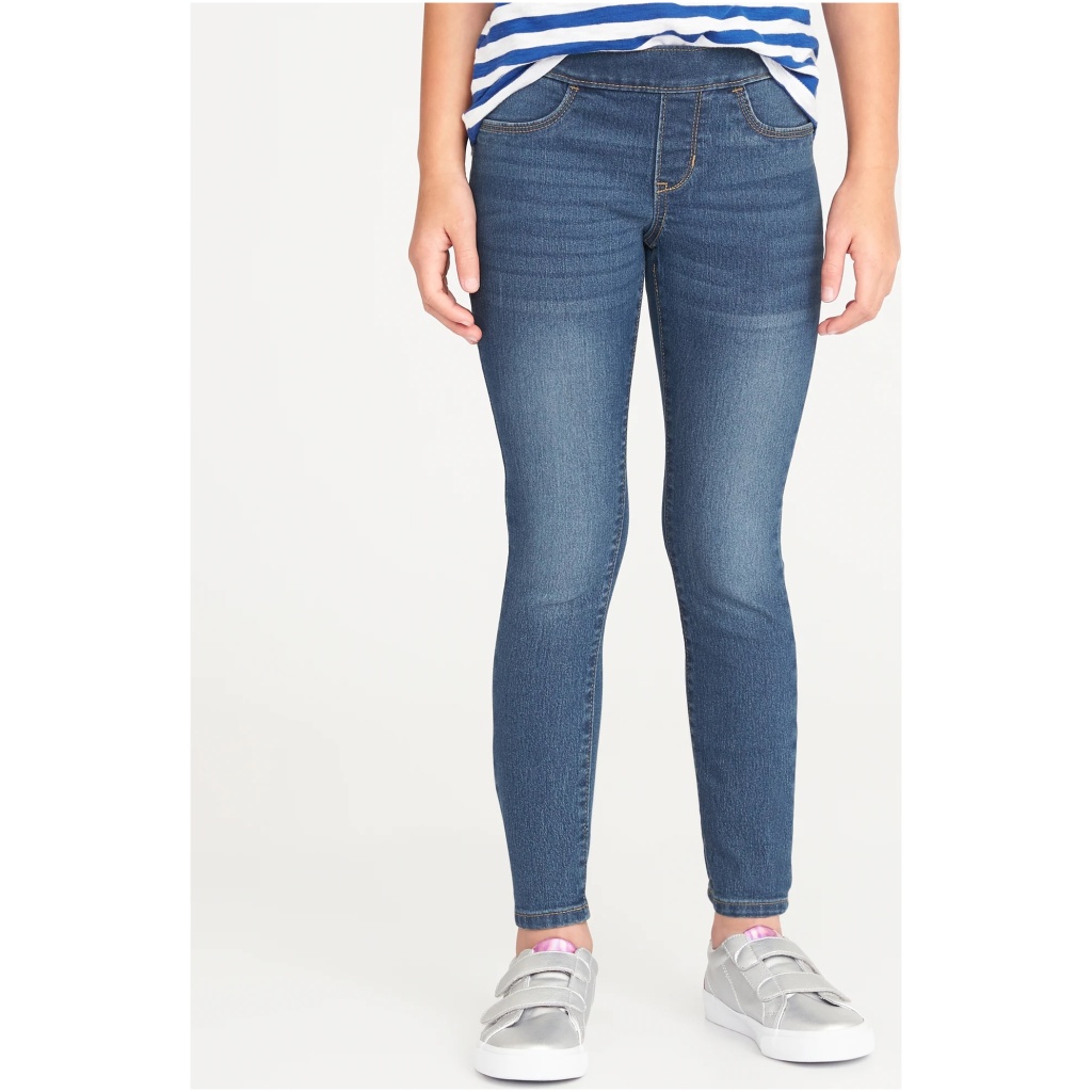 Old Navy— Skinny Built-In Tough Pull-On Jeans for Girls