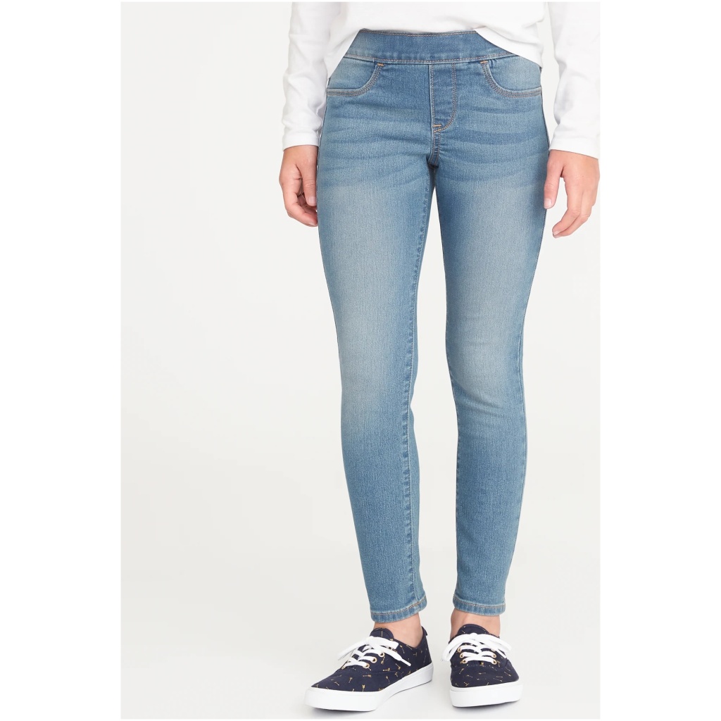 Old Navy— Skinny Built-In Tough Pull-On Jeans for Girls